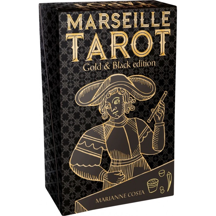 Marseille Tarot Gold & Black Edition Κάρτες Ταρώ